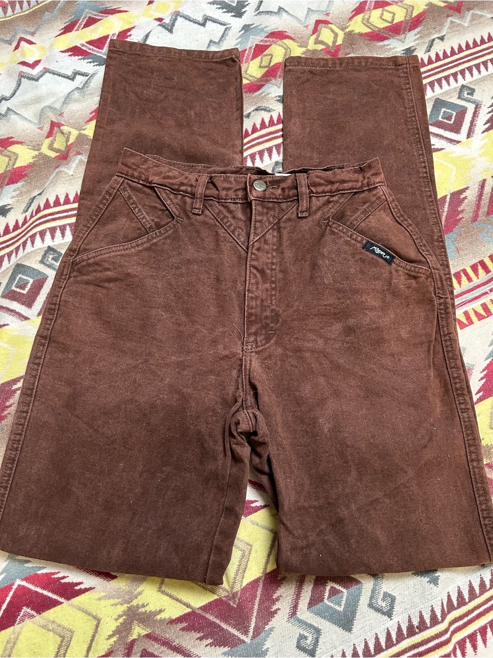 Roper Women's High Rise Brown Jeans